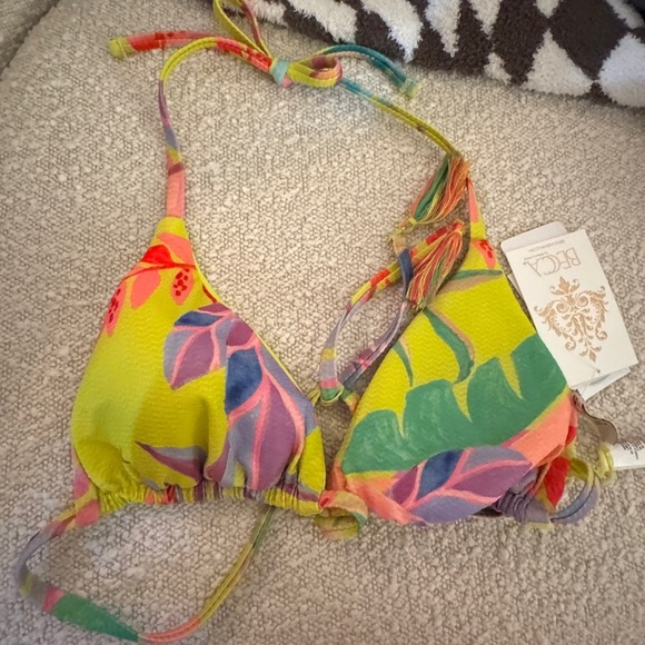 NWT Becca Costa Bella Bikini Top Size Dcup - Picture 7 of 14